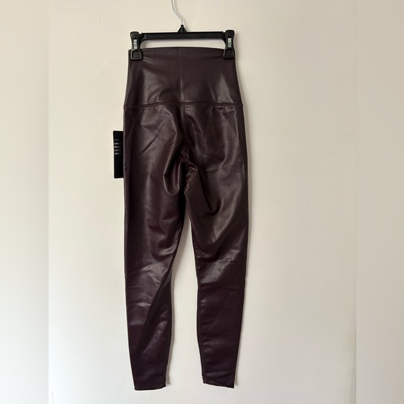 90 Degree By Reflex Dark Cherry High Waist Leggings - Picture 6 of 16